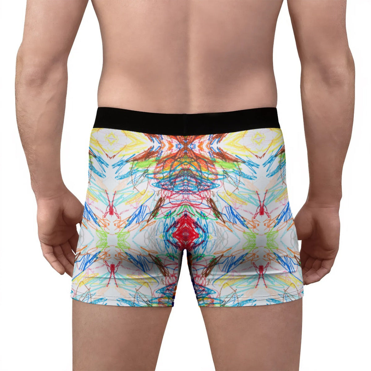 Send Help, I scribbled in my shorts - Men's Stretch Boxer Briefs
