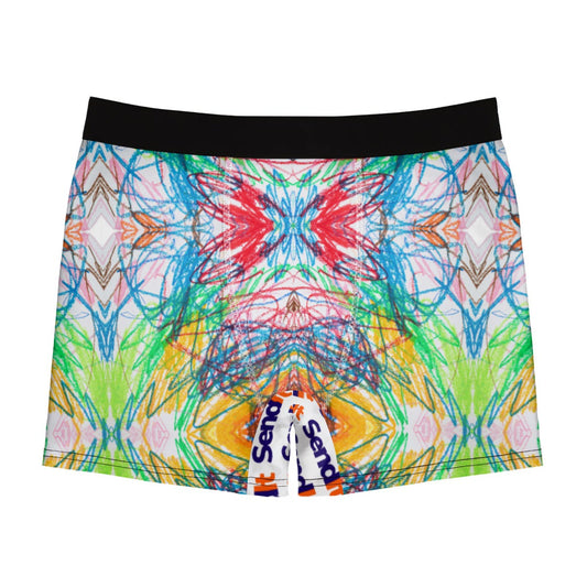 Send Help, I scribbled in my shorts - Men's Stretch Boxer Briefs
