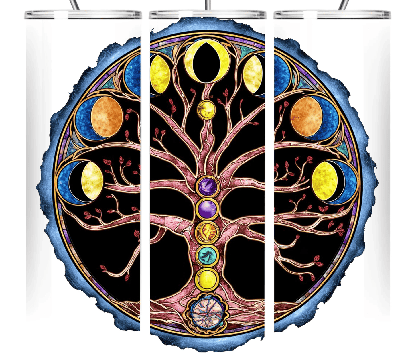 Chakra & Moon Phase Tumbler Collection 20oz Tumblers