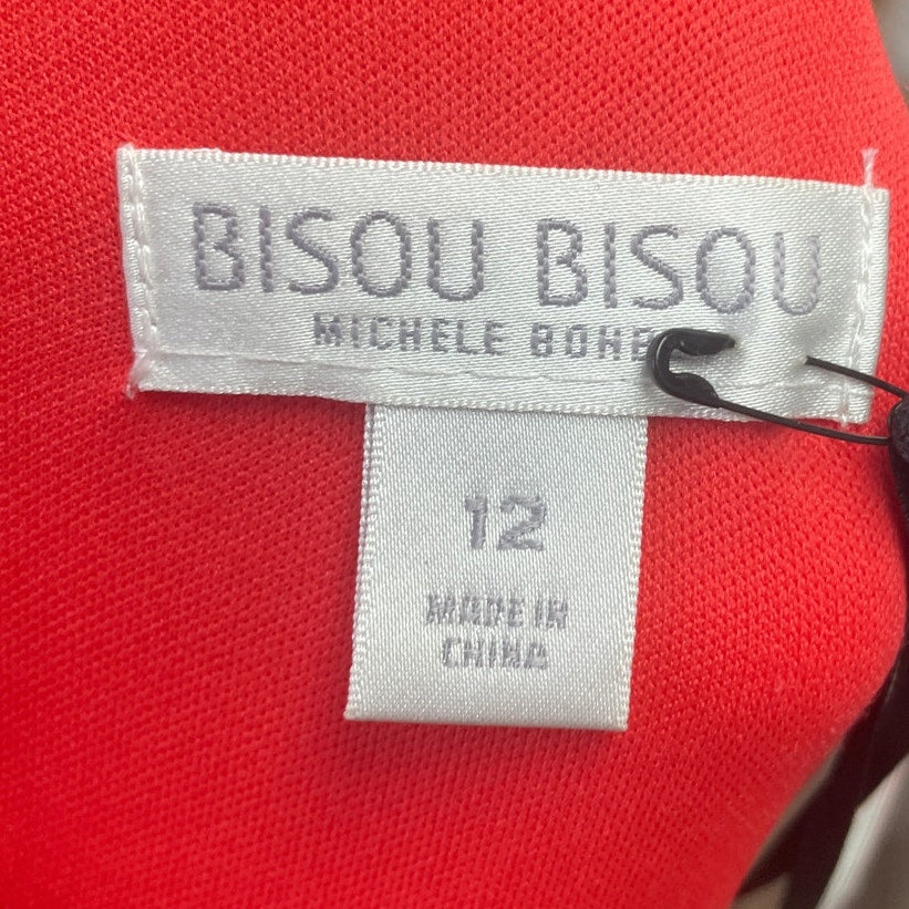 New Bisou Bisou Womens Size 12 Sleeveless Dress w Detachable Necklace & Pockets