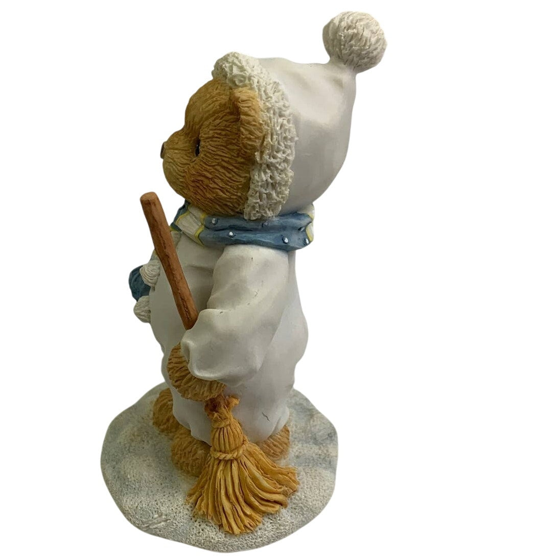 Vintage 1995 Cherished Teddies Earl 131873 Warm Hearted Friends Winter Bear