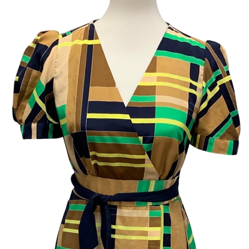 The Webster Miami at Target Womens Small Color Block Stripe Short Sleeve Dress