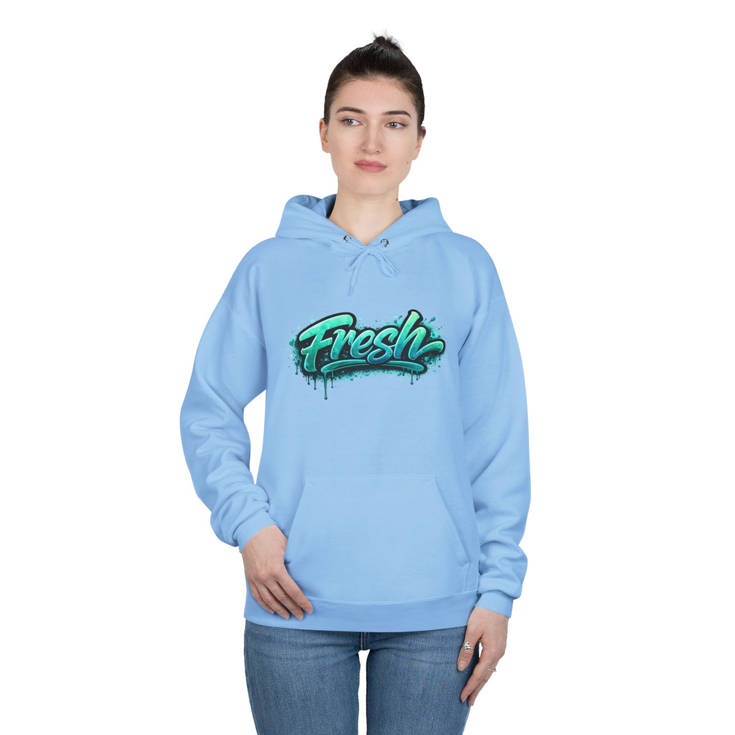 Fresh Graffiti Hoodie — Streetwear Pullover for Teens & Urban Style