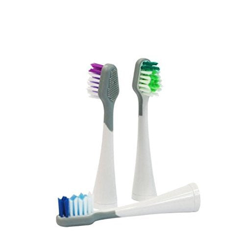 3 Pack Brush Head Replacement for (S400/S450/S600)-0