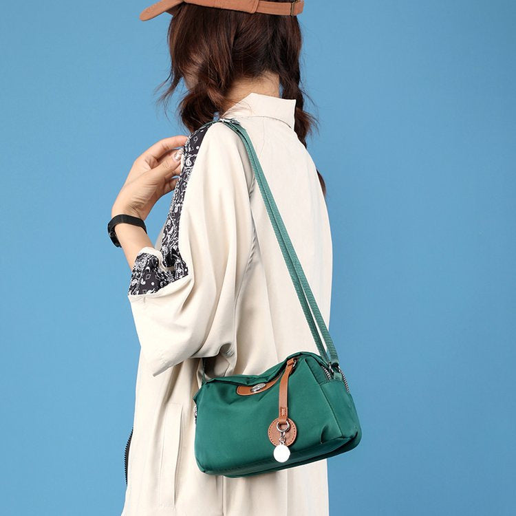 Versatile crossbody women's simple single shoulder high-end casual lightweight bag
