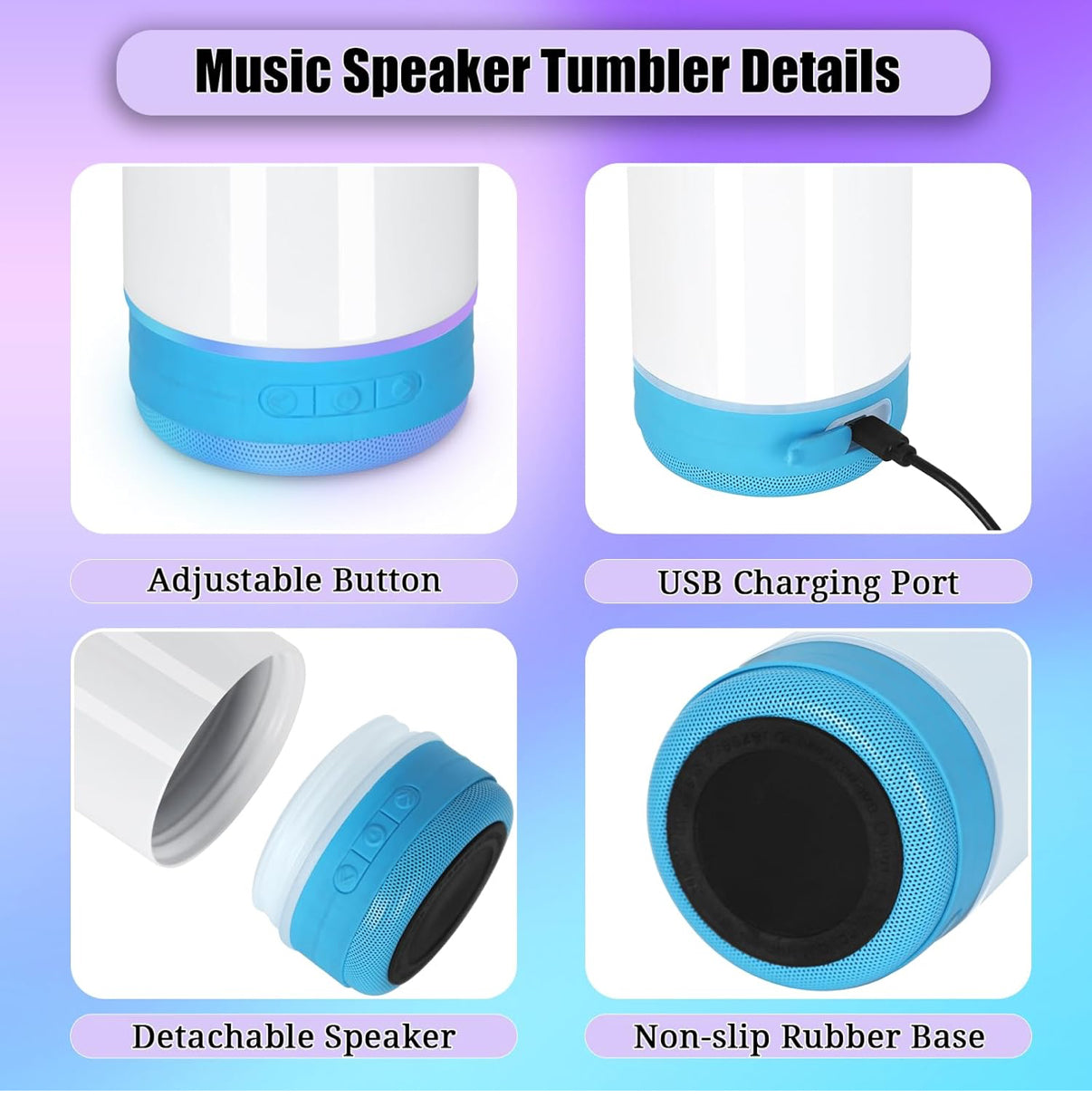 Bluetooth Tumbler | I refuse to argue | 20oz Stainless Steel