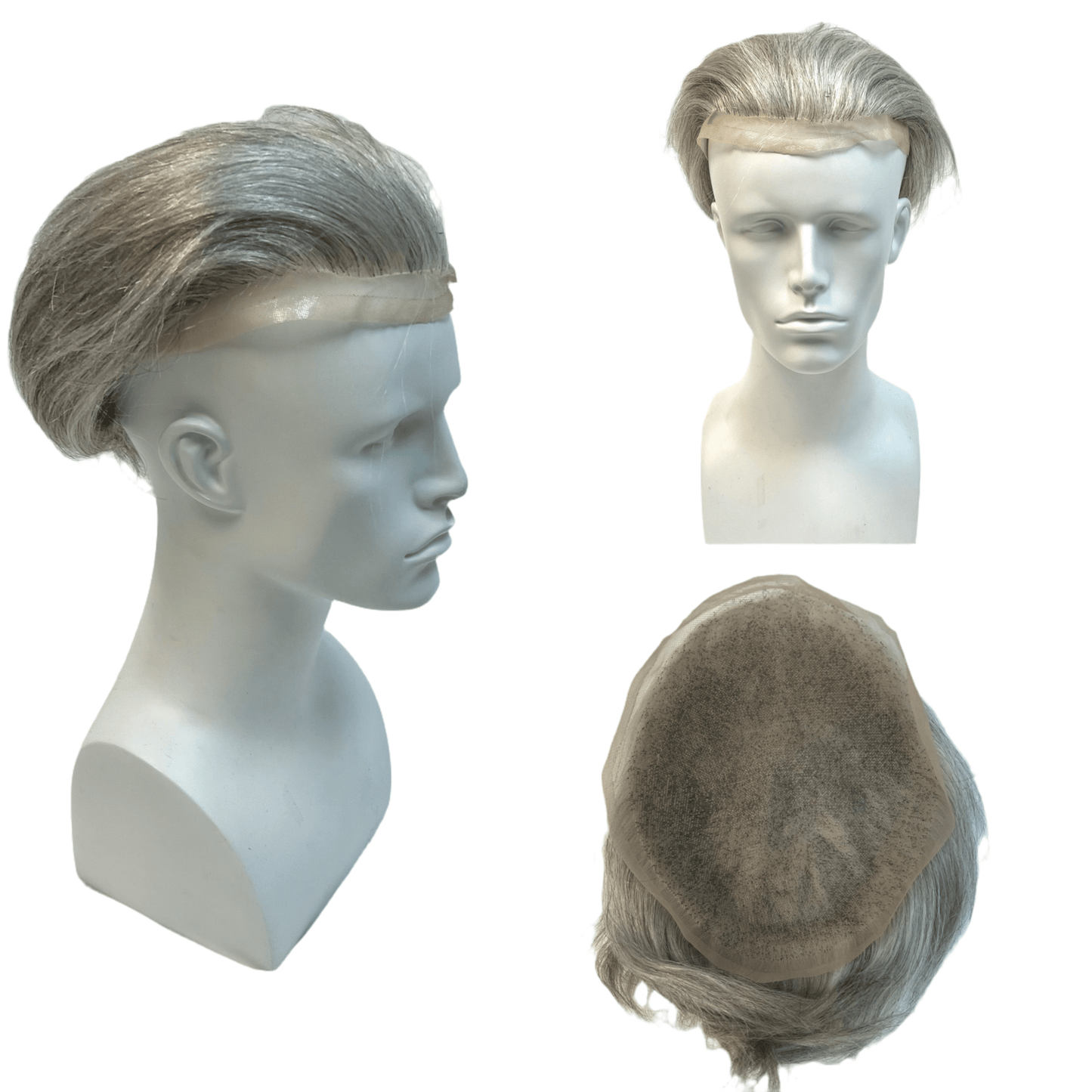 Toupee - 100%Human Hair Full Lace