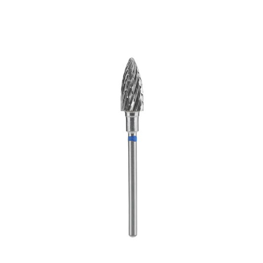 STALEKS - Carbide nail drill bit "Pine Cone" blue, 6/14mm (FT110B060/14) (#212)-0