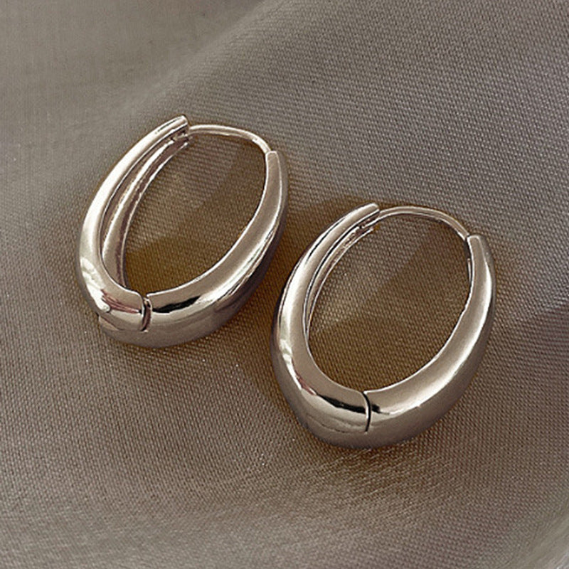 Minimalist Versatile Square Earrings, Fashion Commuter Ear Jewelry, Teardrop Hoop Earrings, Women Huggie Earrings, Vintage Costume Jewelry Wholesale