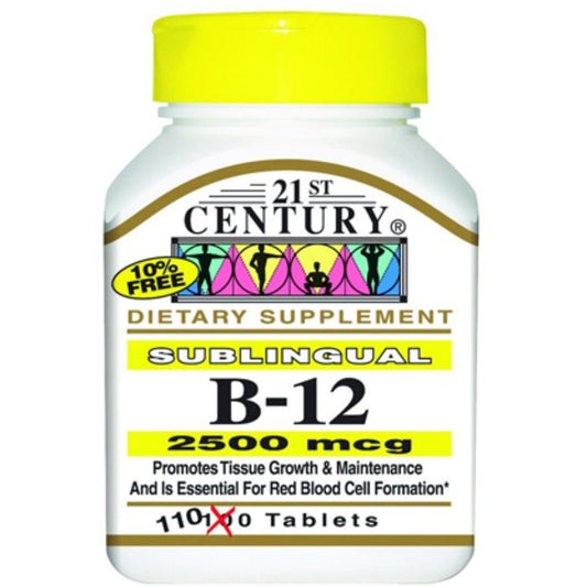21st Century Vitamin B-12  2500 Mcg 110Ct