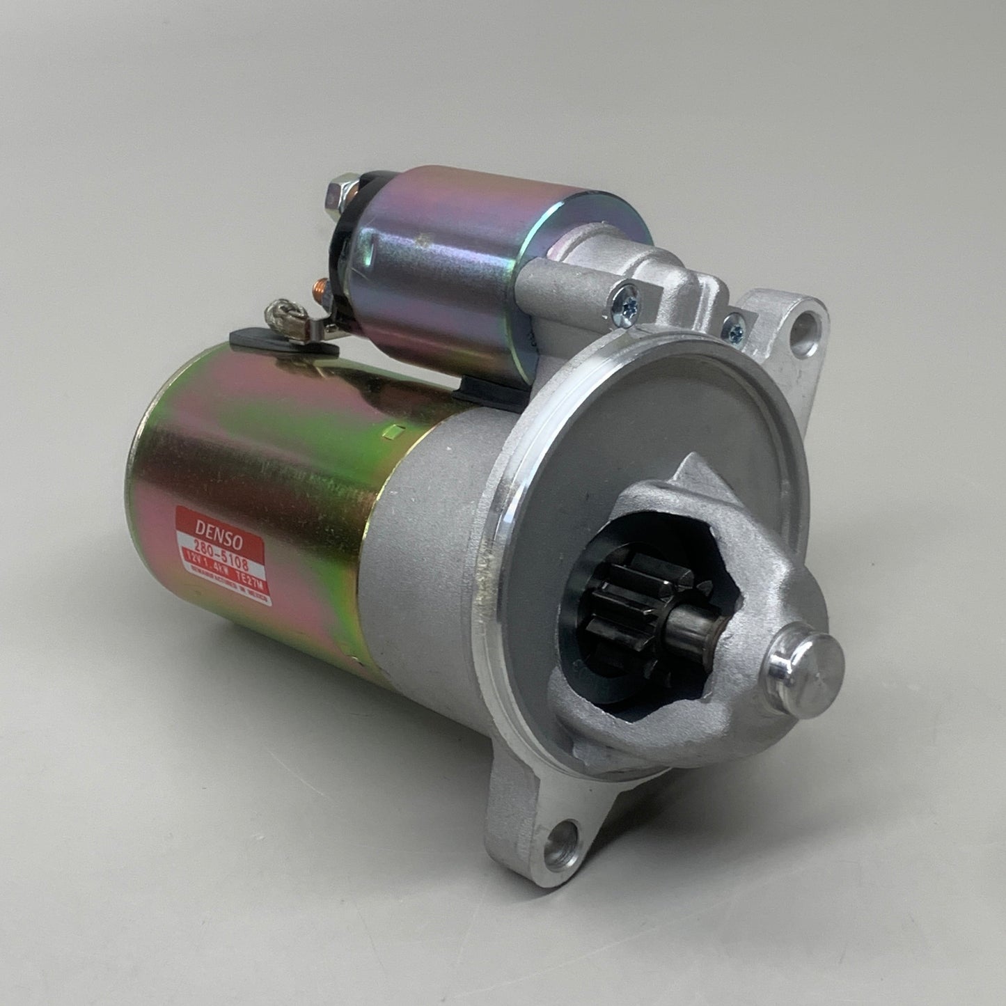 DENSO Starter Motor 12V 1.4kW 14719 280-5108 (Remanufactured)