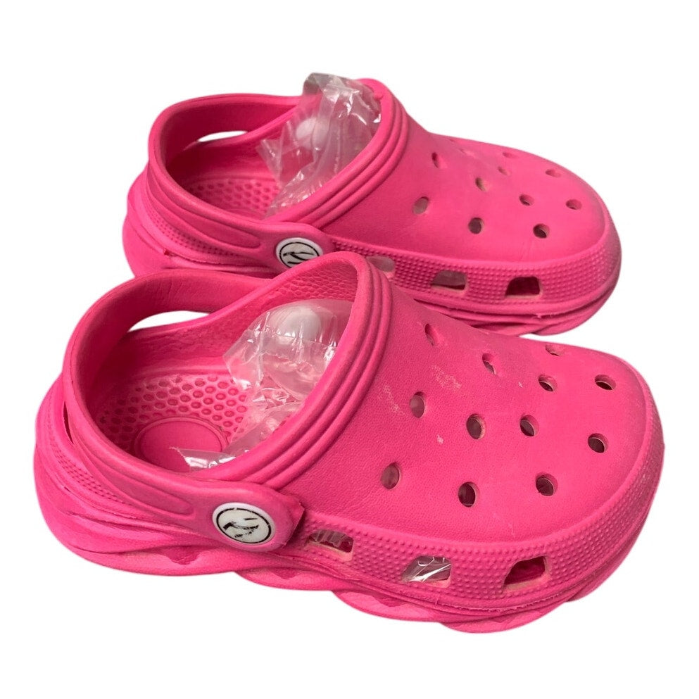 Hobibear Toddler Girls Size 6 Pink Slip On Garden Clogs Water Shoe Sandals