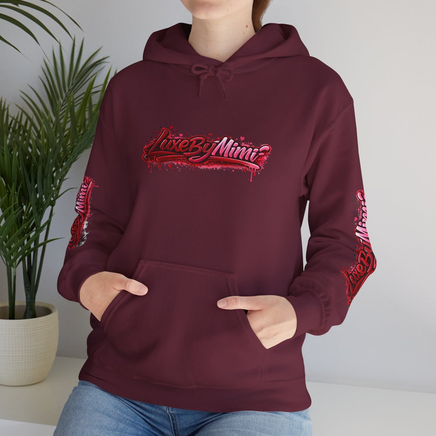 LuxeByMimi Brand Graffiti de Luxe Hoodie — Streetwear Pullover