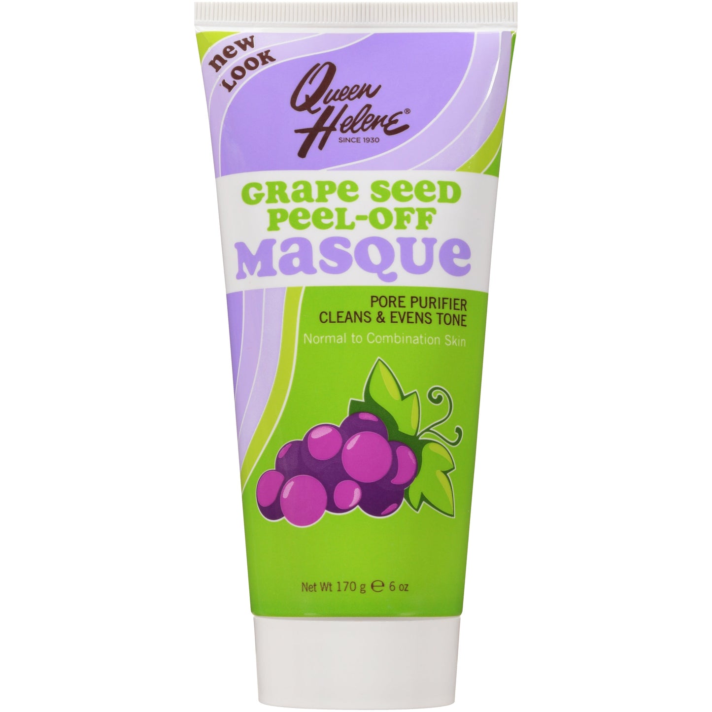 Queen Helene Grape Seed Peel Off Masque 6 Oz. Tube