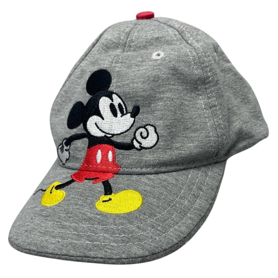 Disney Mickey Mouse Kids One Size OSFM 100% Cotton Hook & Loop Back Cap Hat
