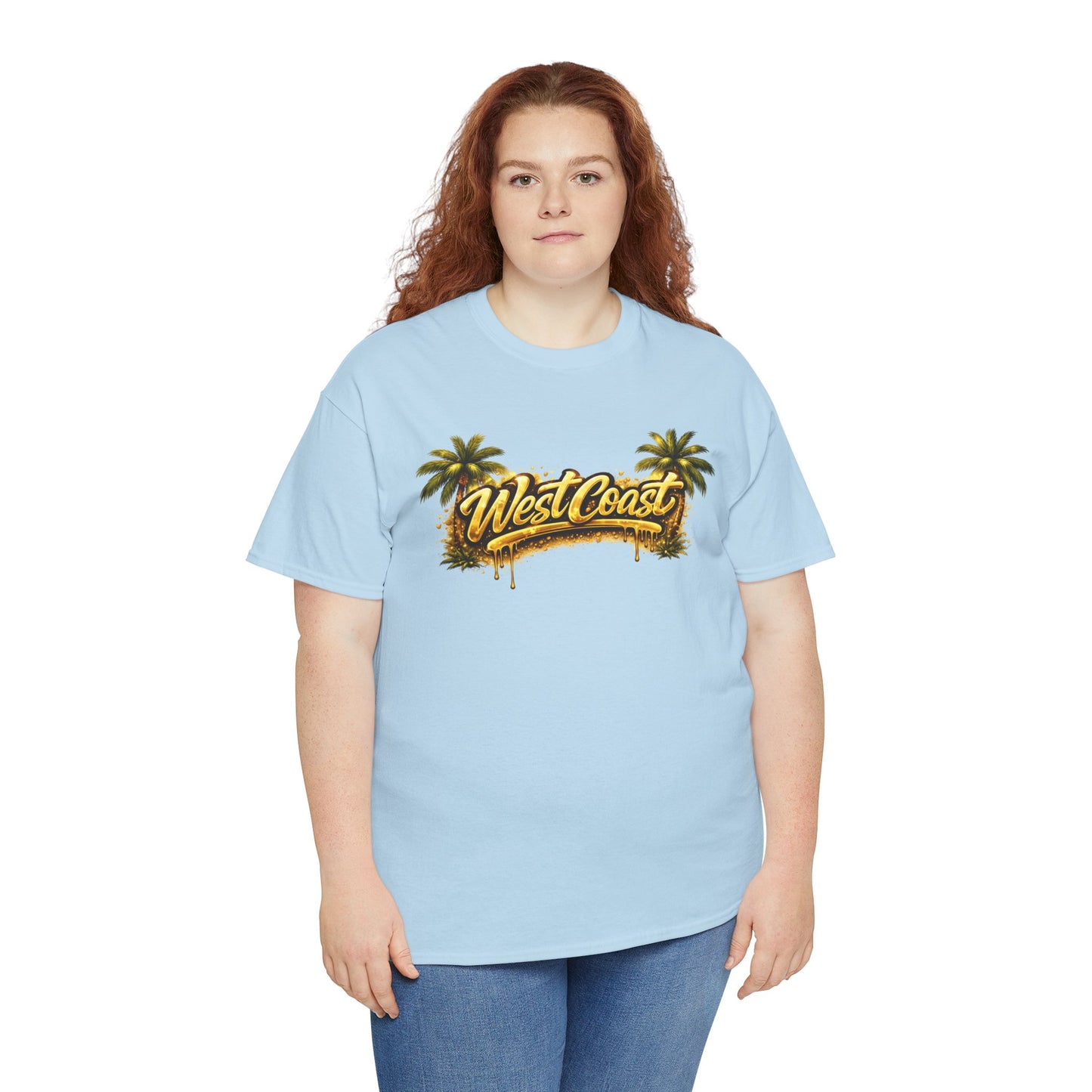 West Coast Palm Tree T-Shirt — Retro Surf Vibe Tee