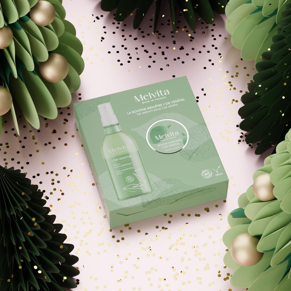 Women's Cosmetics Set Melvita L'OR VÉGÉTAL 2 Pieces-9