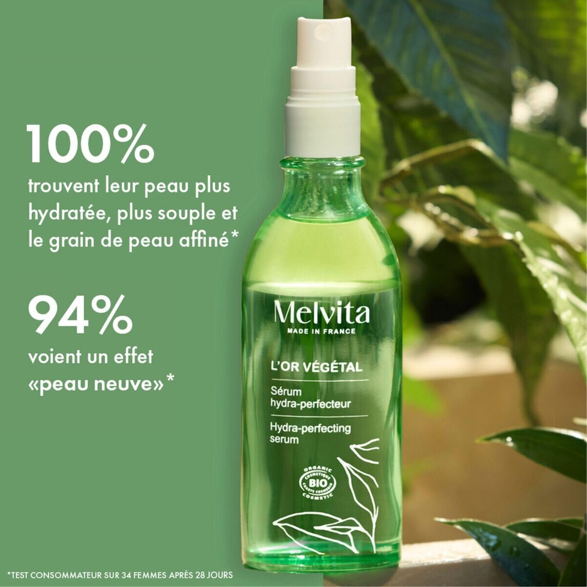 Women's Cosmetics Set Melvita L'OR VÉGÉTAL 2 Pieces-6