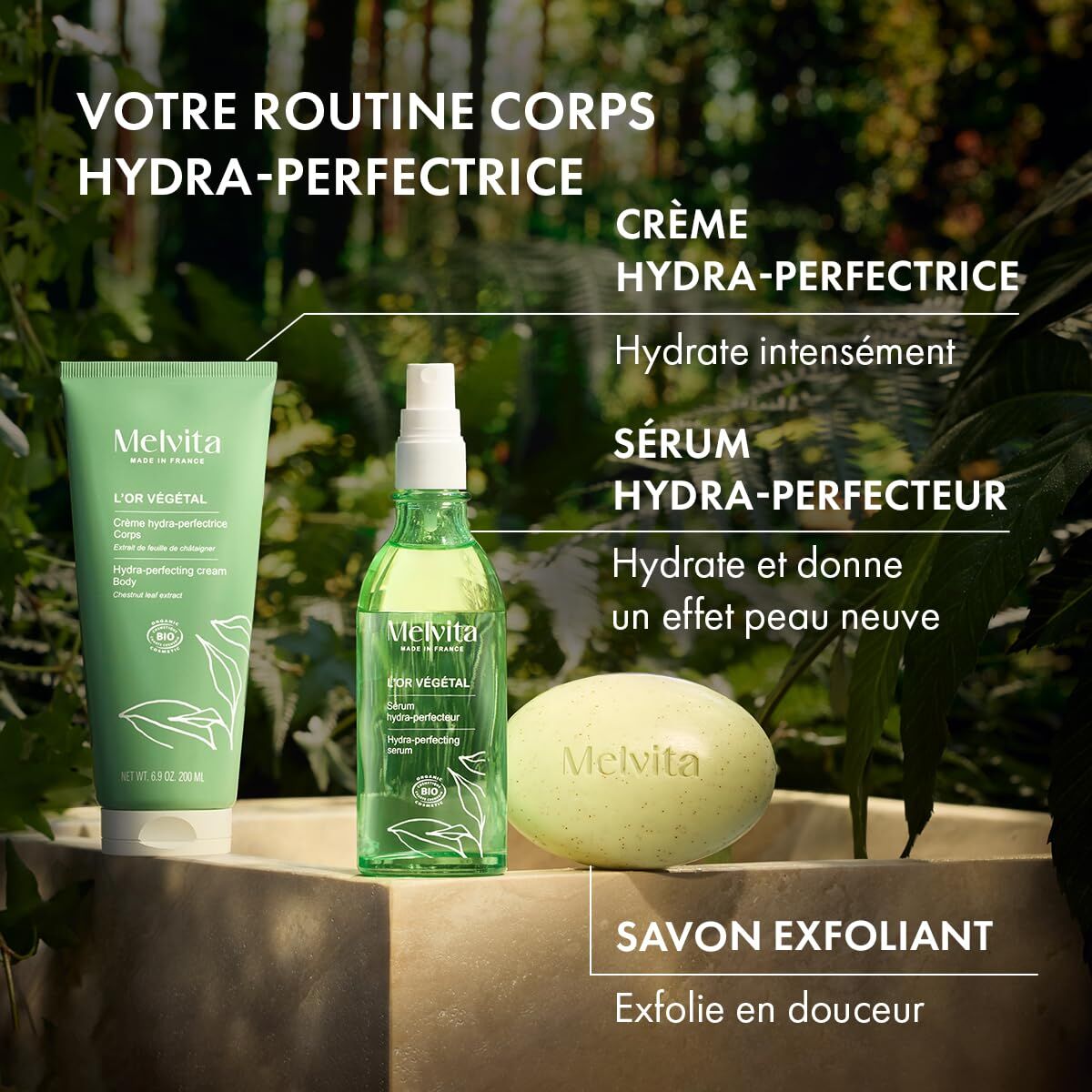 Women's Cosmetics Set Melvita L'OR VÉGÉTAL 2 Pieces-3