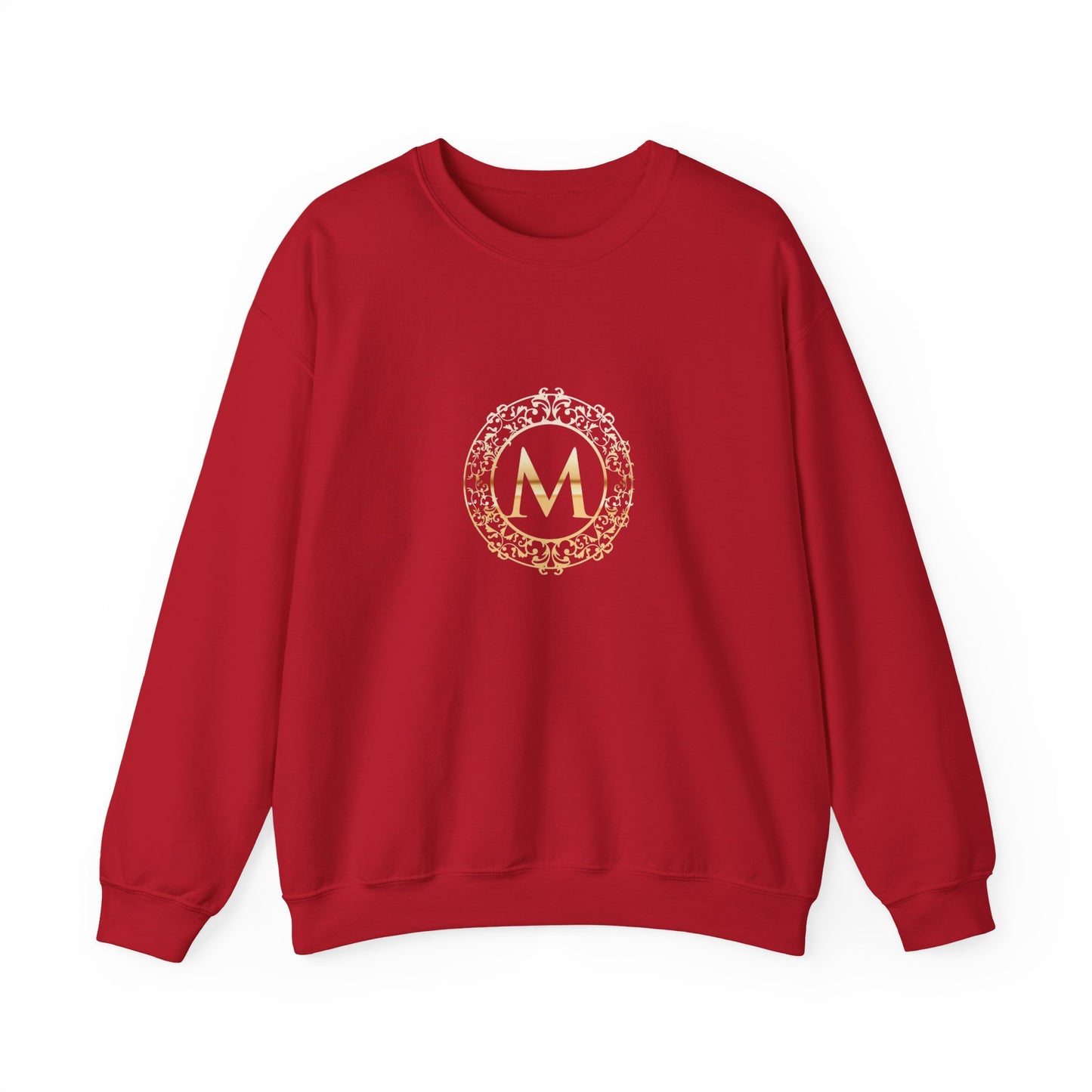 M LOGO - Mia Pruitt Monogrammed Heavy Blend Crewneck Sweatshirt