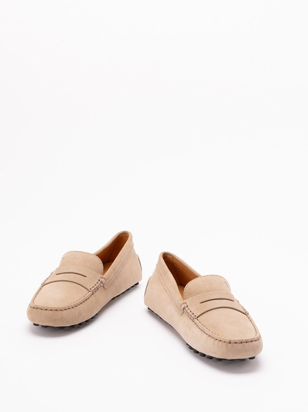 Tod's Women `Gommino` Loafers In Suede