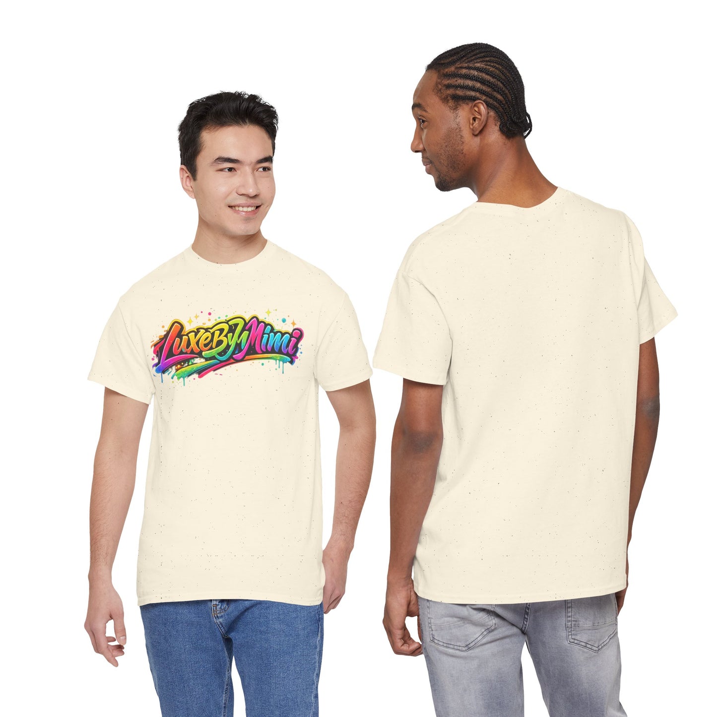 Graffiti Logo T-Shirt — 'Luxe By Mimi' Brand Colorful Streetwear Tee