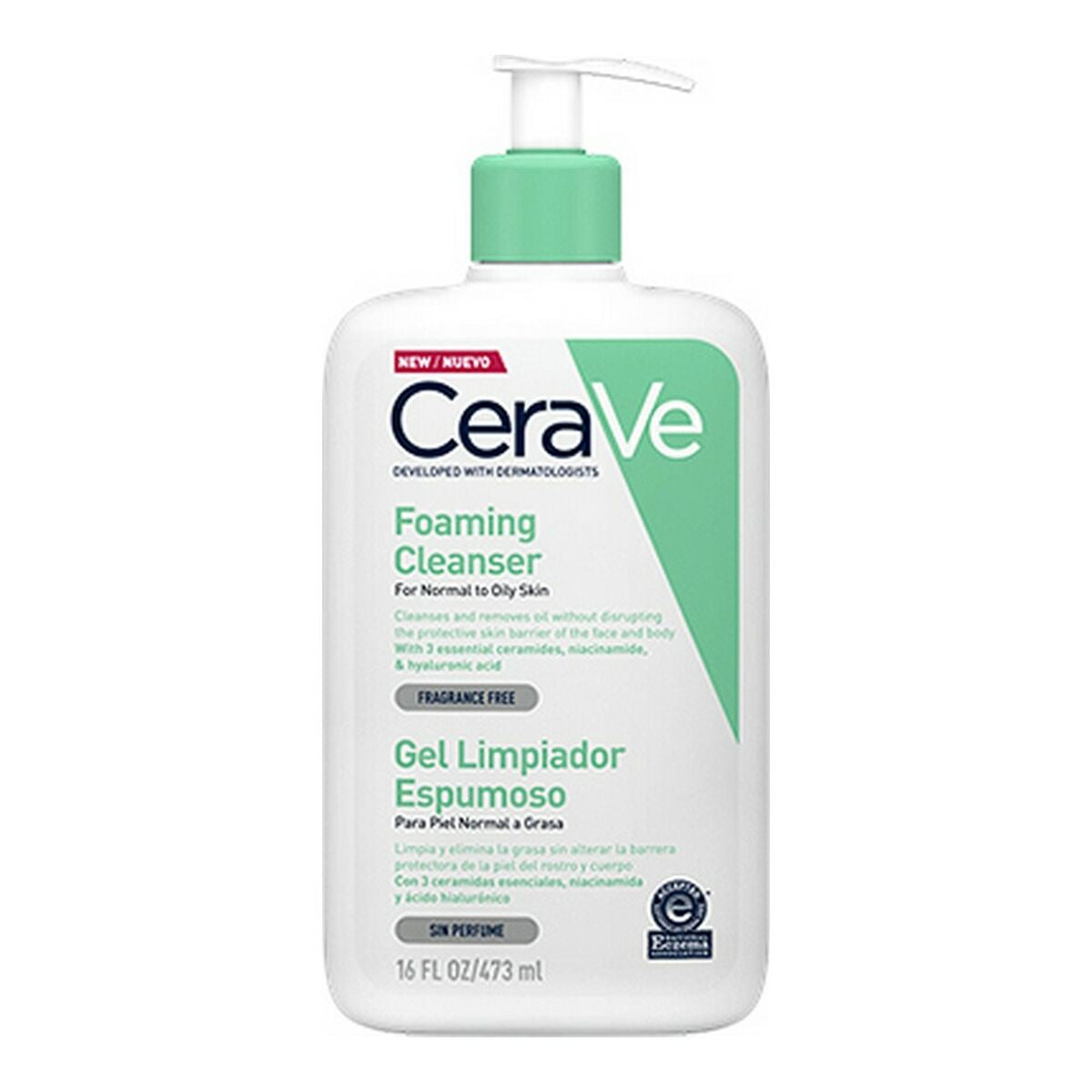 Foaming Cleansing Gel CeraVe Foaming Cleanser 473 ml-0
