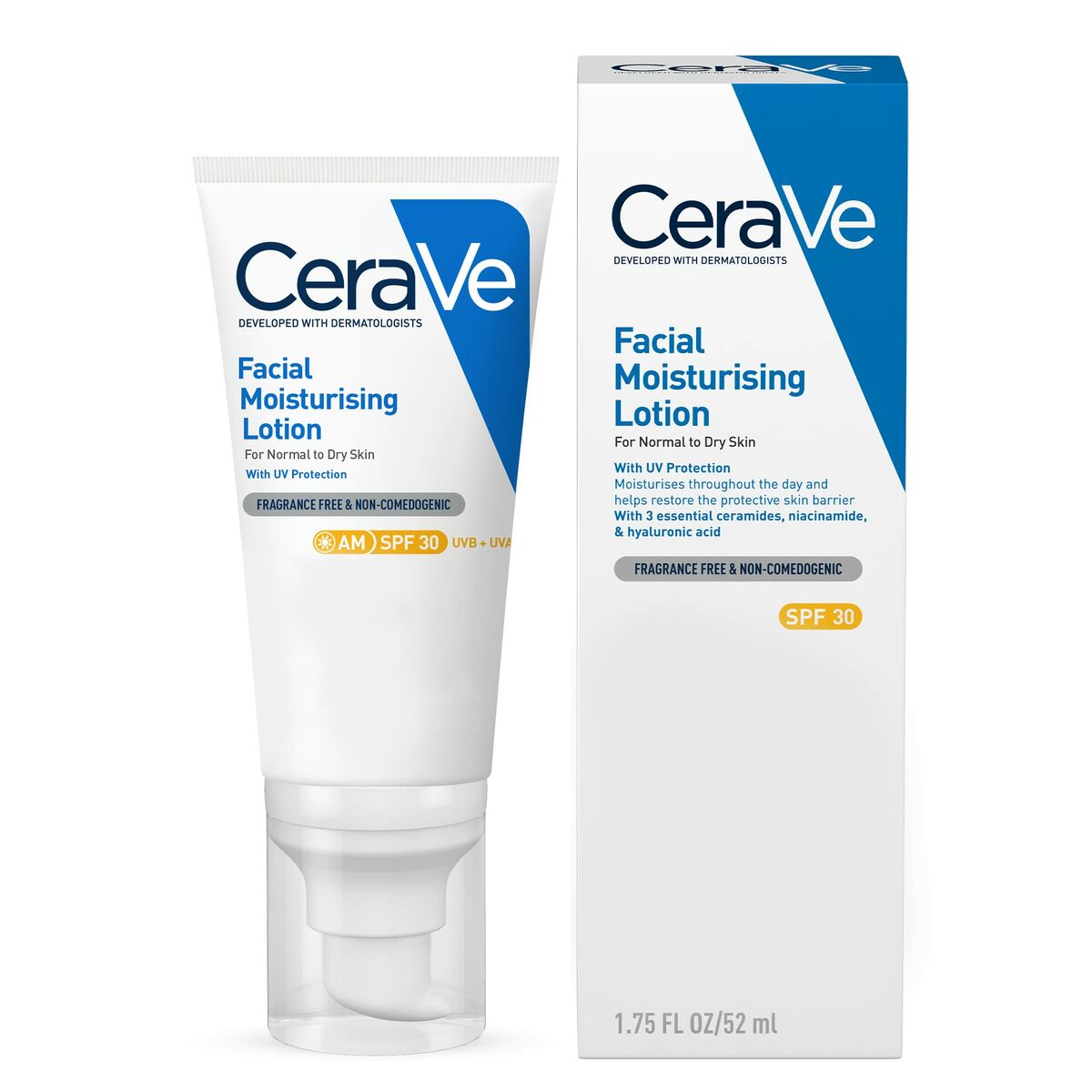 Day Cream CeraVe CERAVE MOISTURISING Spf 30 52 ml-0