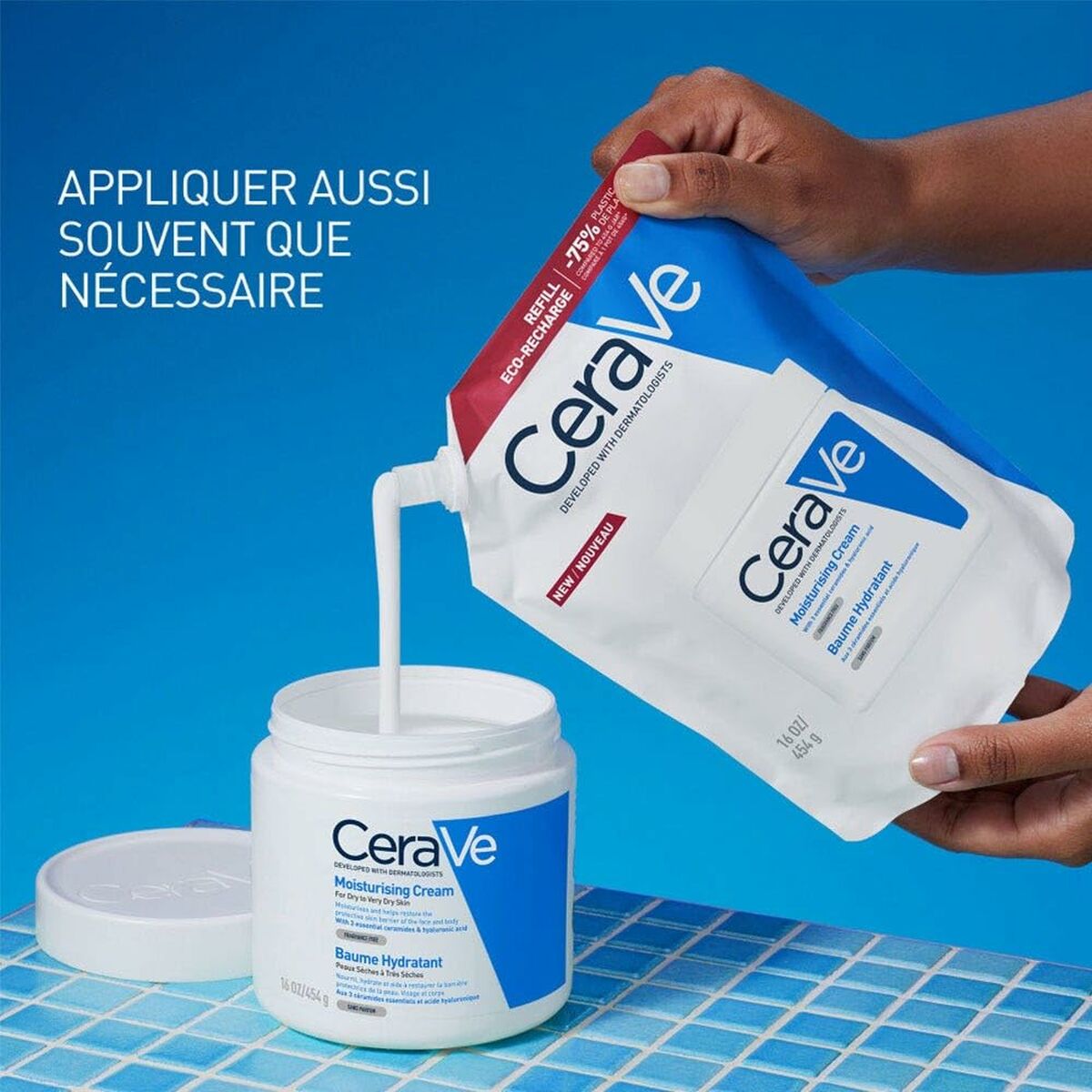 Facial Cream CeraVe CERAVE MOISTURISING 454 g-4