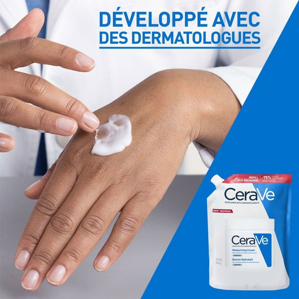 Facial Cream CeraVe CERAVE MOISTURISING 454 g-1