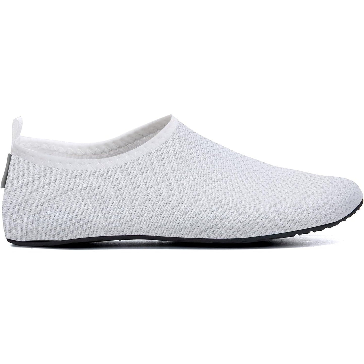 New WateLves Womens Size 7/8 White Mesh Slip On Quick Dry Aqua Socks Water Shoes