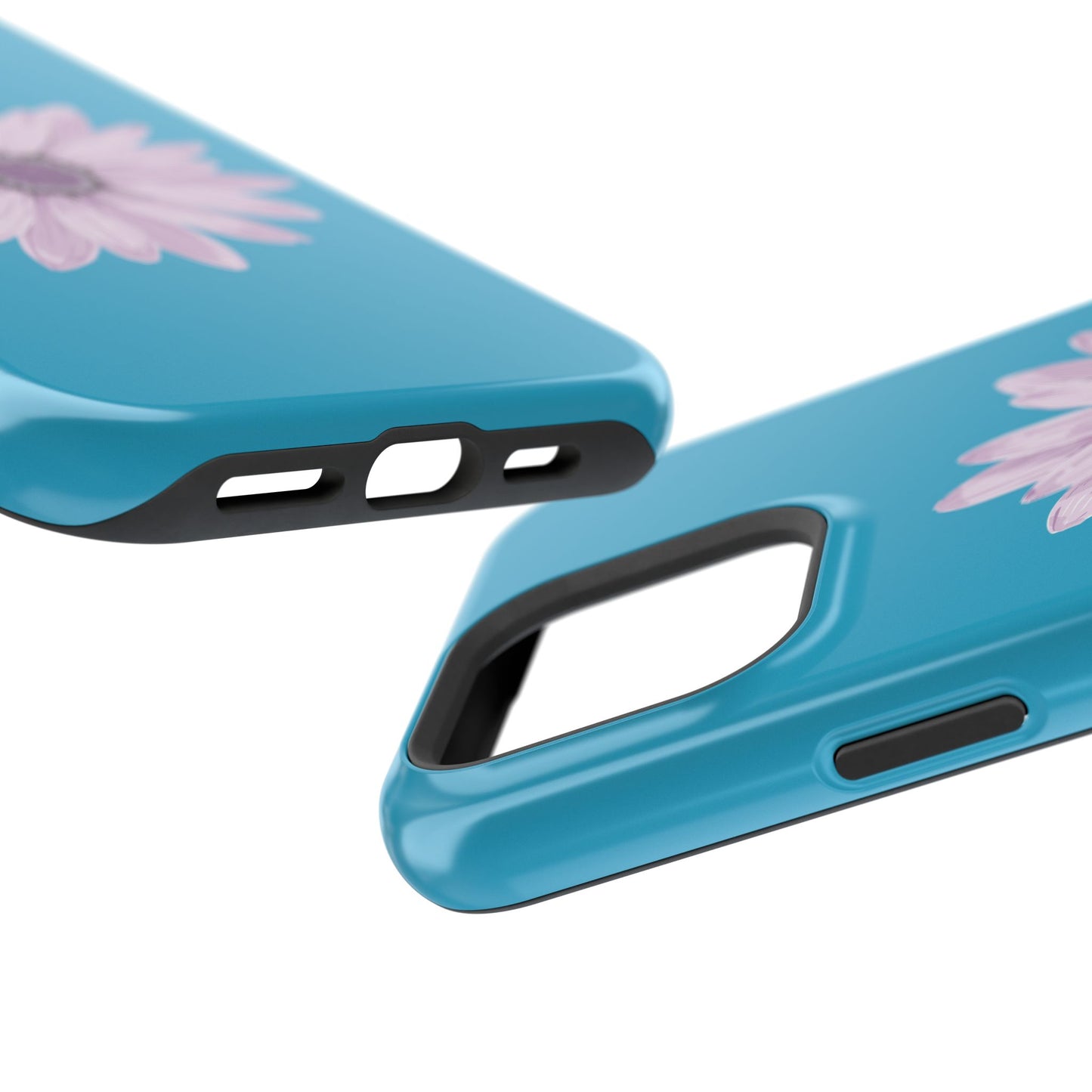 Magnetic Phone Cases with Floral Design, Impact-Resistant Accessories, Stylish Tech Protection, Gifts for Her, Unique Cell Phone Cases