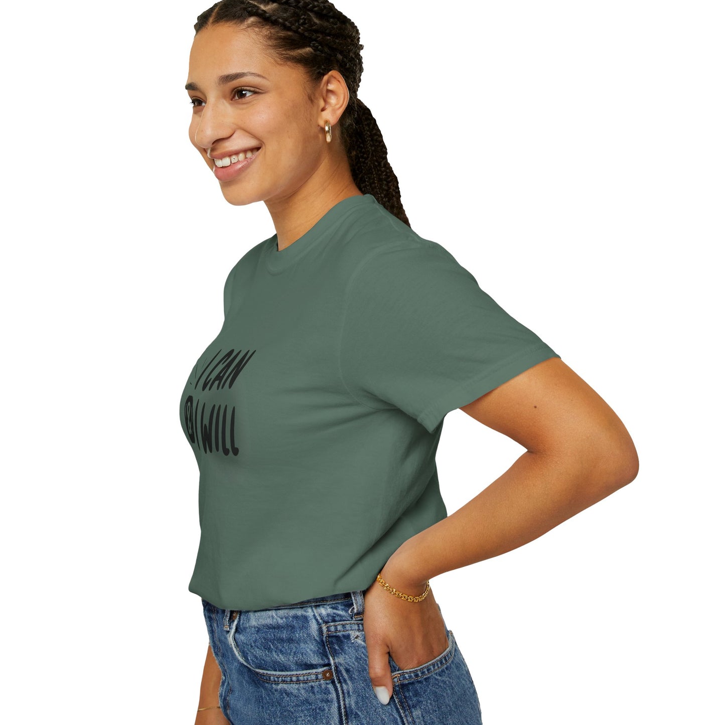I Can & I Will Motivational T-Shirt - Unisex Graphic Tee