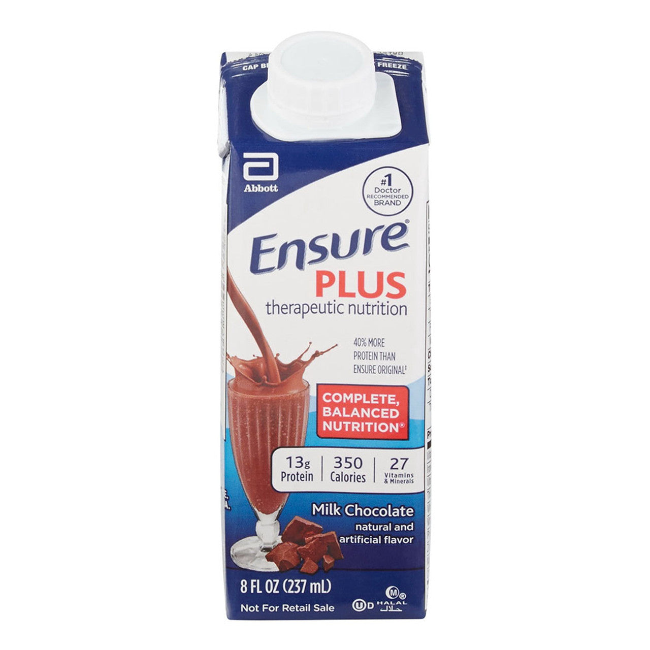 Ensure® Plus Nutrition Shake – Milk Chocolate - 8 Oz