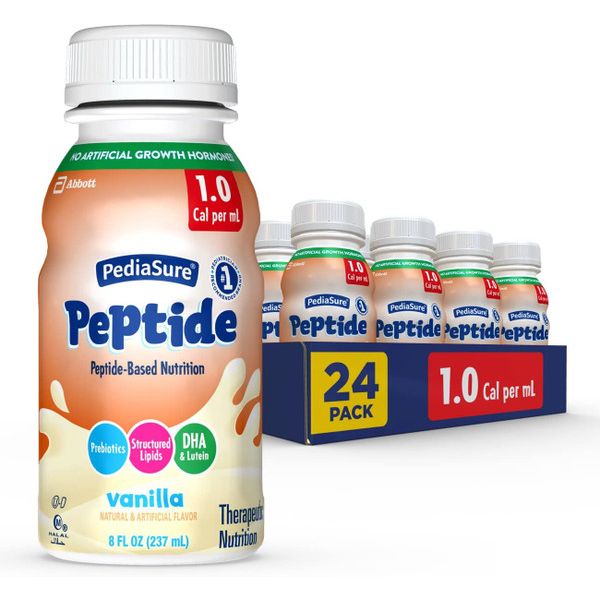 Pediasure Peptide 1.0 Cal Vanilla 24 X 8 Oz Institutional