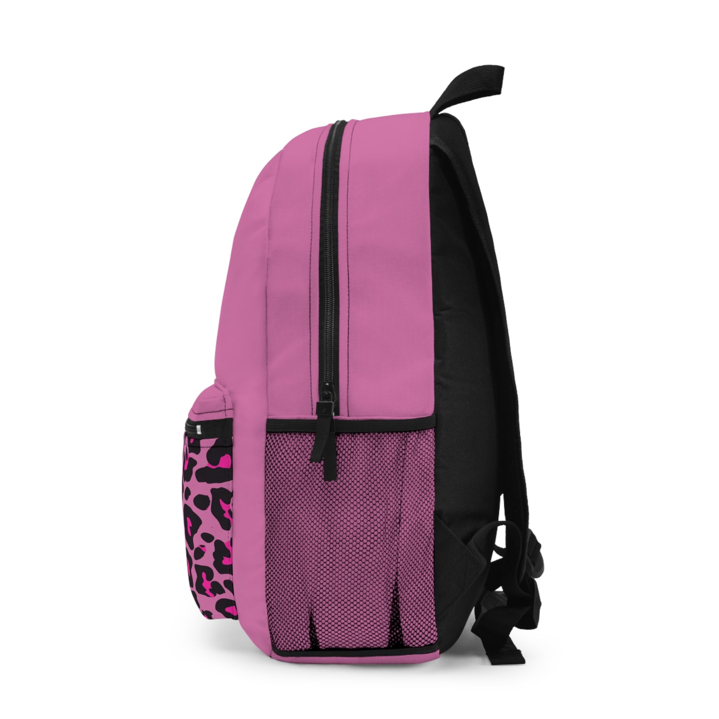 Pink Leopard Print Backpack | Stylish School Bag, Trendy Laptop Carrier, Cute Travel Backpack, Gift for Teens, Back to School Essentials