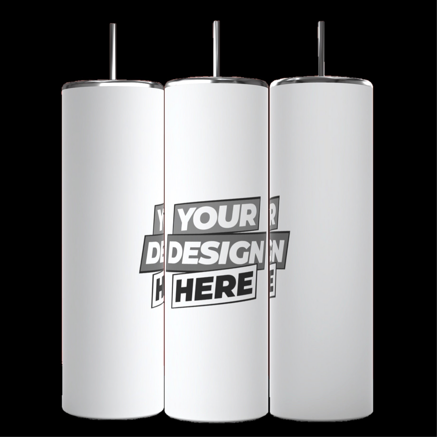 Personalized Wrapped 20oz Skinny Tumbler