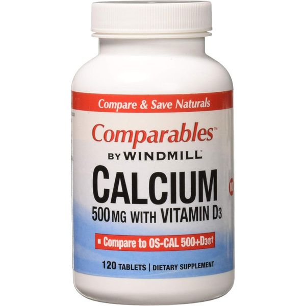 Windmill Oyster Shell Calcium 500 Mg Tablet 120Ea