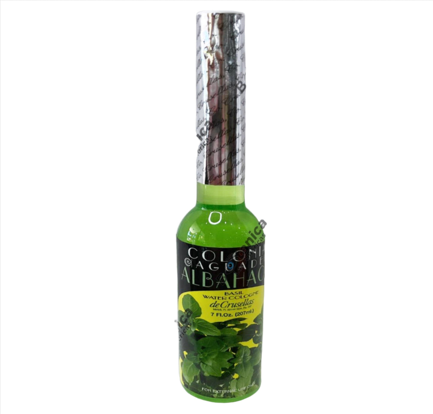 Colonia Agua De Albahaca (7 Oz) / Cologne Labahaca Water (7 Oz)