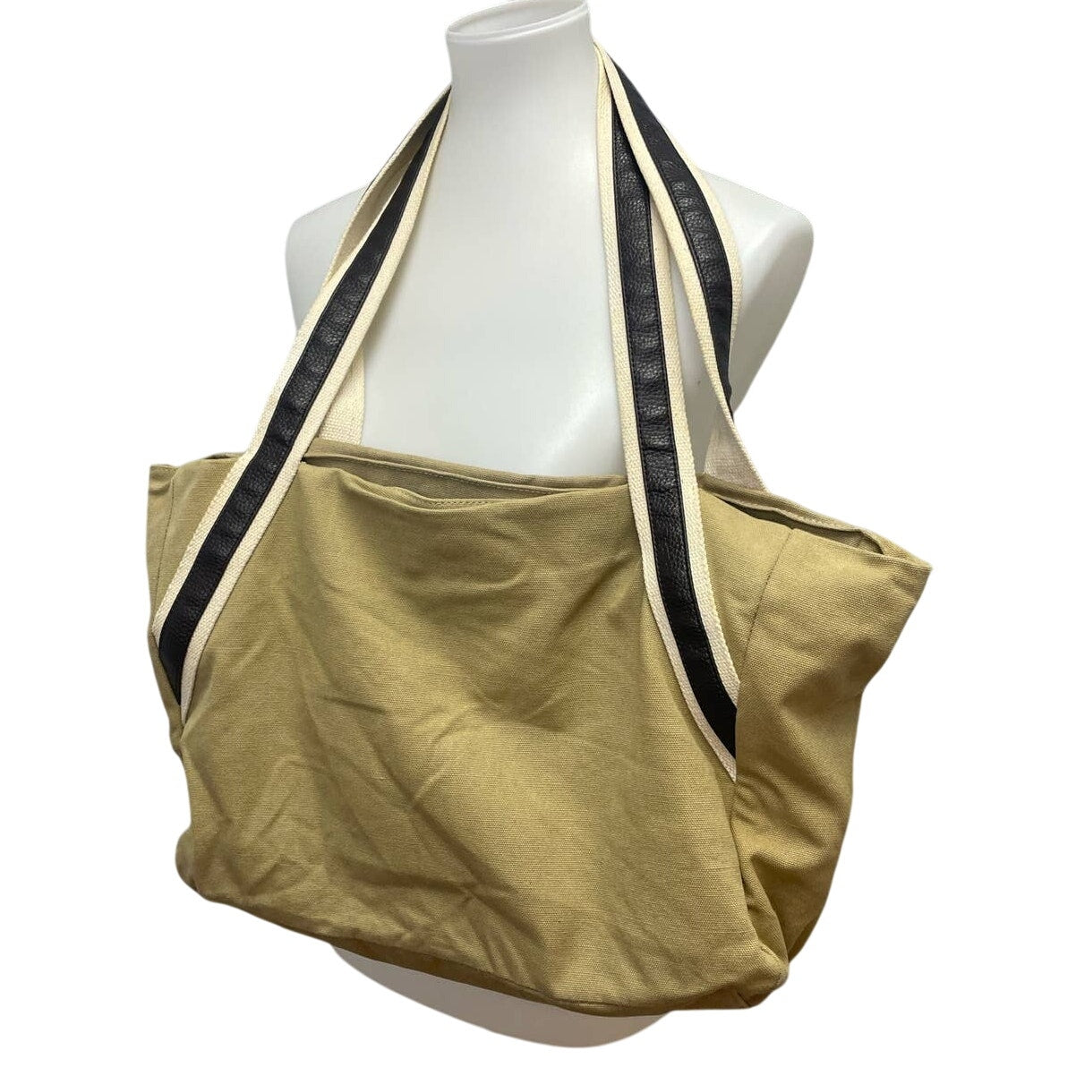 Hand Printed Upcycled Rustic Woody Pine Cone Canvas Tote Sholder Bag Handbag
