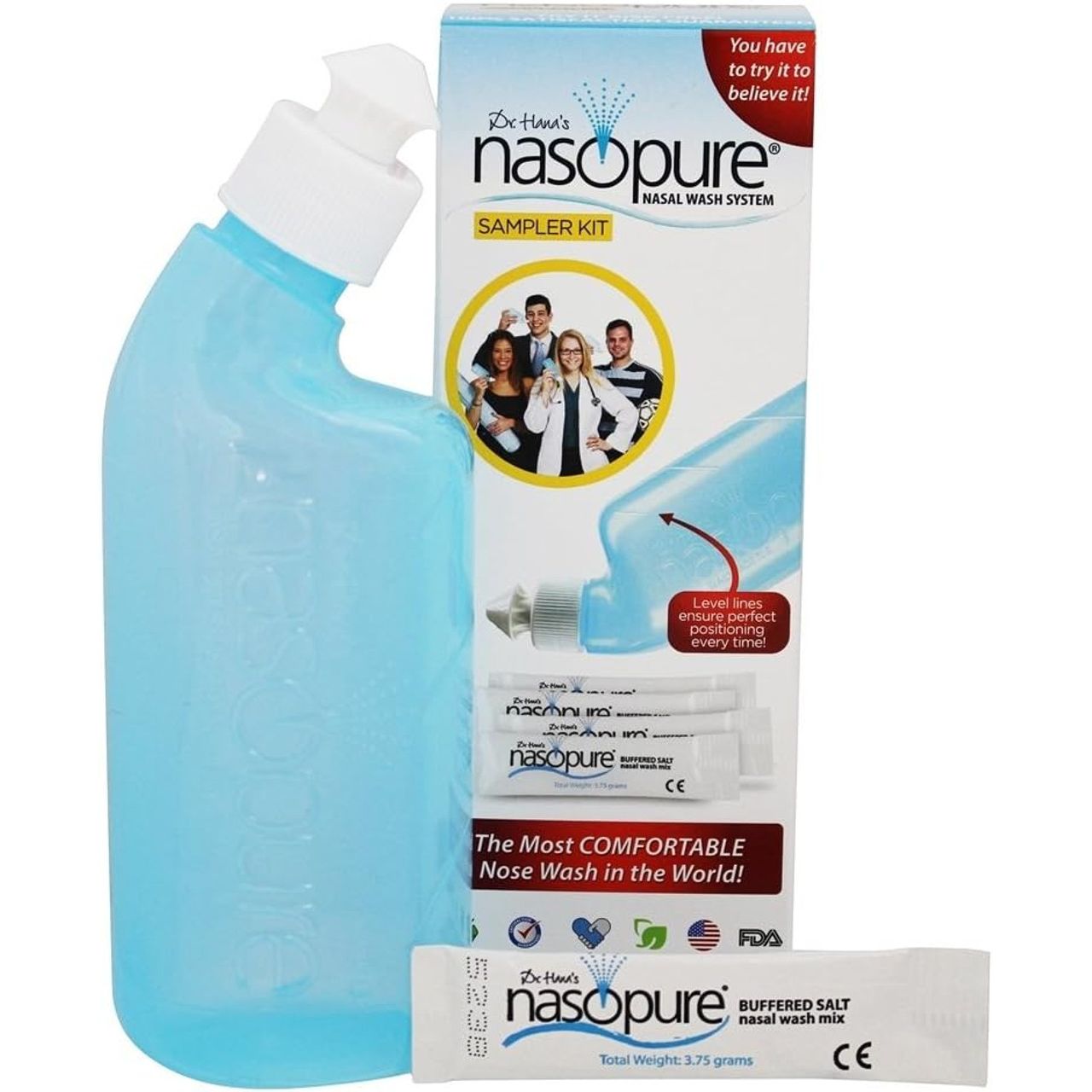 Nasopure Nasal Wash Sampler Kit