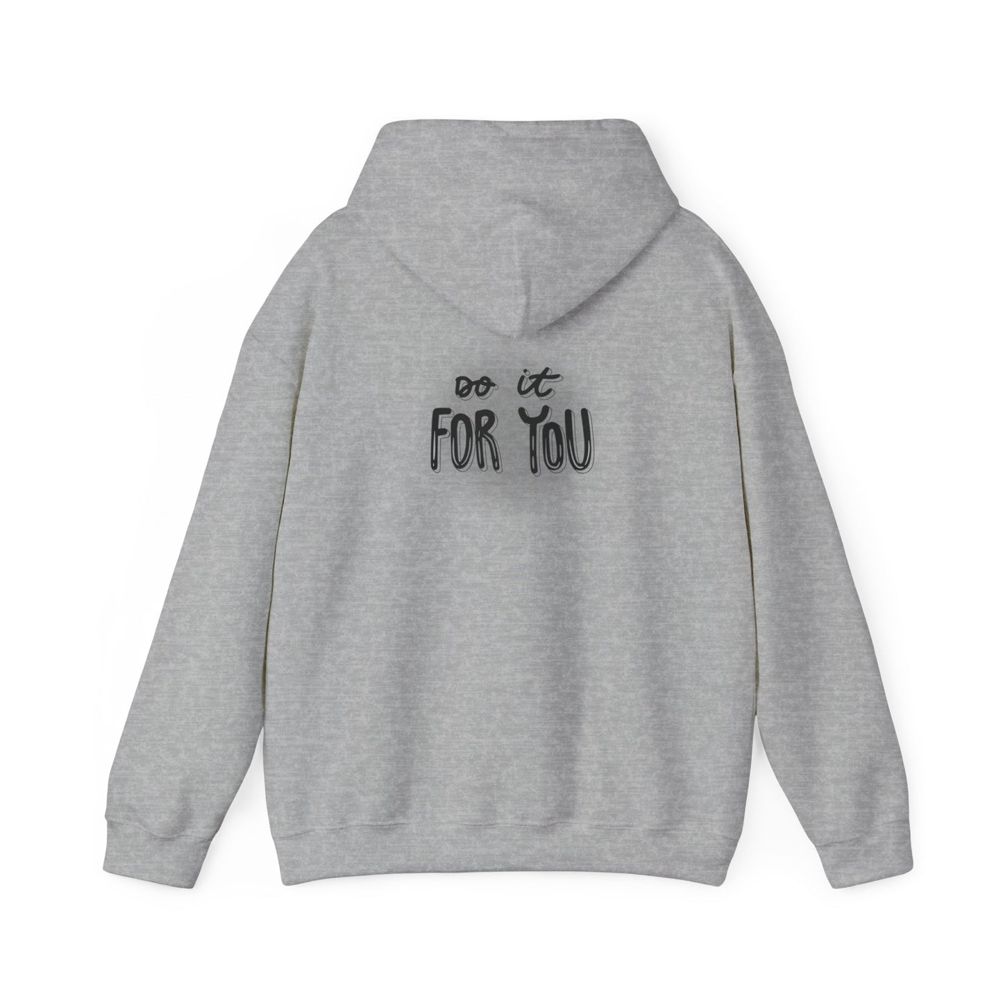 Motivational Hoodie for Empowerment, Cozy Sweatshirt for Inspirational Gift, Unisex Apparel, Perfect for Casual Wear, Gym and Self-Care