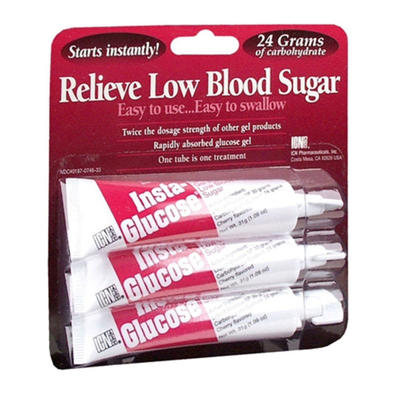 Insta-Glucose Gel 3x31 Gm