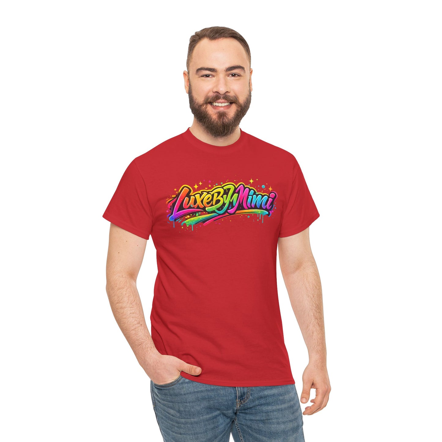 Graffiti Logo T-Shirt — 'Luxe By Mimi' Brand Colorful Streetwear Tee