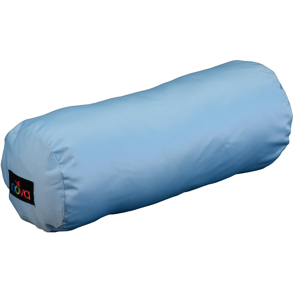 NOVA Roll Pillow Sky Blue Satin 2696S-R
