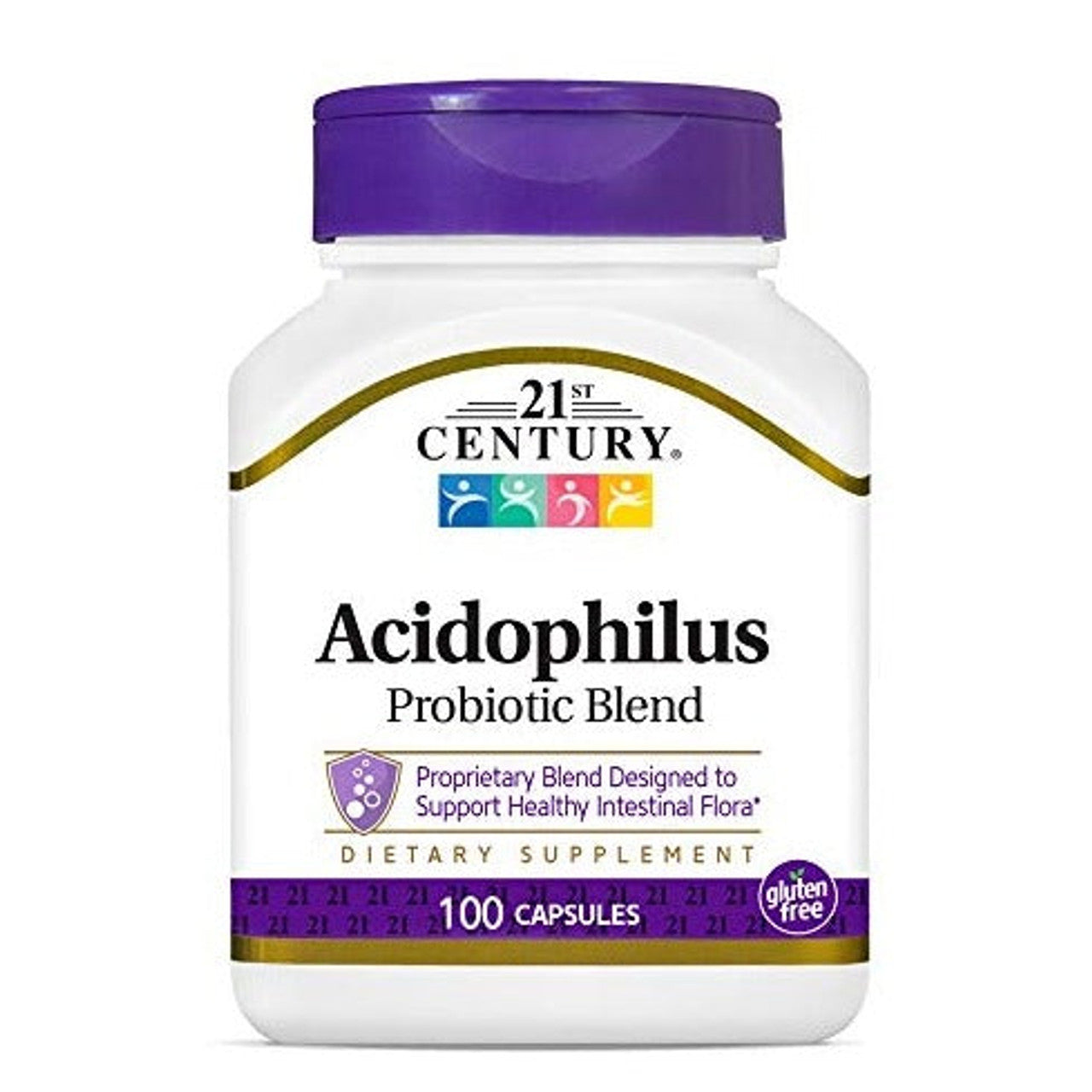 21st Century Acidophilus Capsules 100Ct