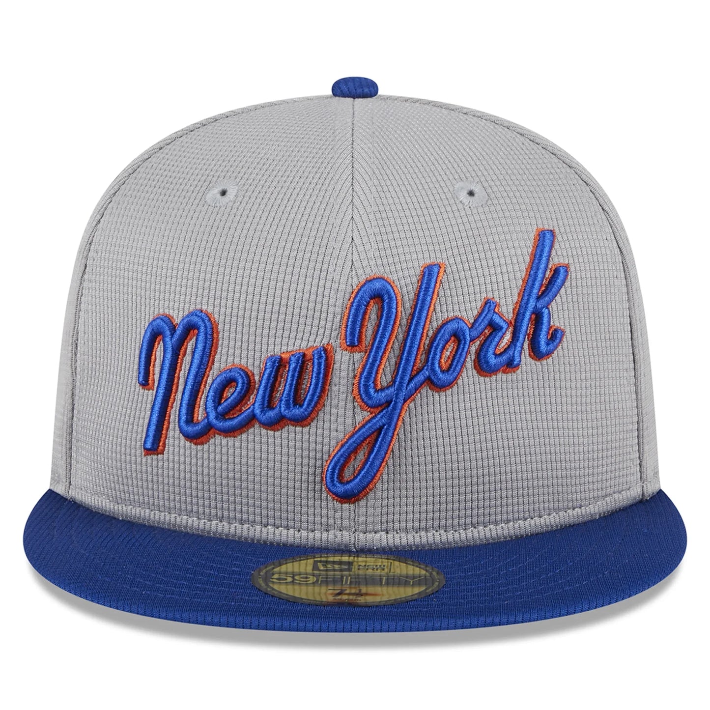 New York Mets - MLB 59Fifty Batting Practice Gray Snapback Hat, New Era