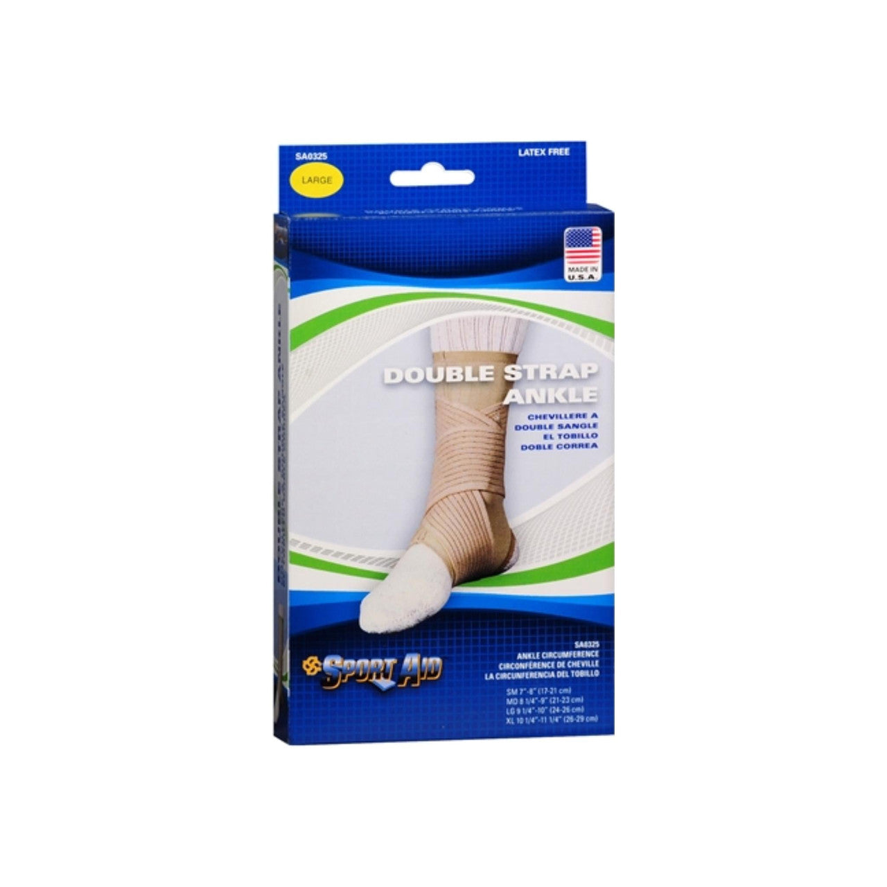 Sport Aid  Ankle Brace Double Sportaid  Small