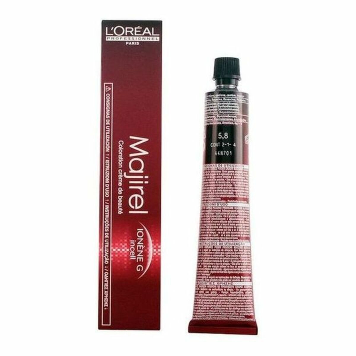 Permanent Dye Majirel L'Oreal Professionnel Paris LMAJ58 (50 ml) Nº 5,8 50 ml-0