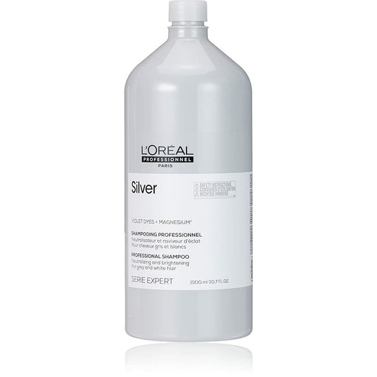 Shampoo for Blonde or Graying Hair L'Oreal Professionnel Paris 1,5 Kg White hair-0
